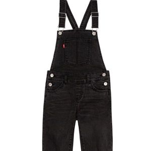 Levi’s Girls Black Denim Overalls sz 10